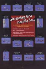 Stretching for a Healthy Back Poster