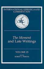 The Moment and Late Writings