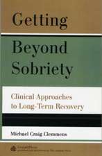 Getting Beyond Sobriety: Clinical Approaches to Long-Term Recovery