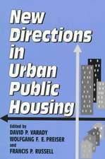 New Directions in Urban Public Housing