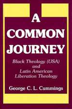 A Common Journey: Black Theology (Usa) and Latin American Liberation Theology