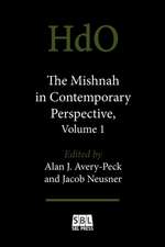 The Mishnah in Contemporary Perspective, Volume 1