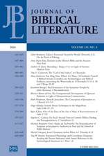 Journal of Biblical Literature 135.3 (2016)