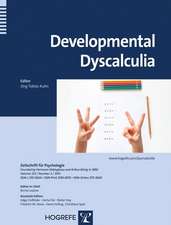 Developmental Dyscalculia