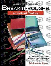 Breakthroughs in Critical Reading