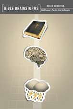 Bible Brainstorms: Word Games & Puzzles from the Gospels