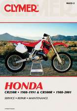 Honda CR250R (1988–1991) & CR500R (1988–2001) Motorcycle Service Repair Manual