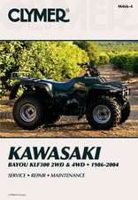 Kawasaki Bayou KLF300 2WD (1986–2004) & 4WD (1989–2004) Service Repair Manual