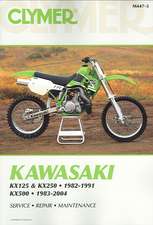 Kawasaki KX125/250 (1982–1991) & KX500 (1983–2004) Motorcycle Service Repair Manual