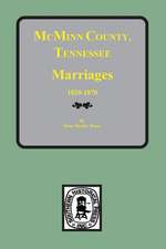 McMinn County, Tennessee Marriages 1820-1870