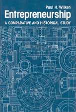 Entrepreneurship: A Comparative and Historical Study