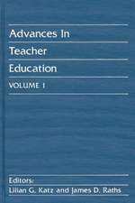 Advances in Teacher Education, Volume 1