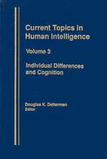 Individual Differences and Cognition