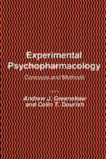 Experimental Psychopharmacology