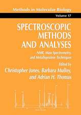 Spectroscopic Methods and Analyses: NMR, Mass Spectrometry, and Metalloprotein Techniques