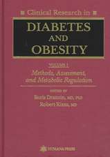 Clinical Research in Diabetes and Obesity, Volume 1: Methods, Assessment, and Metabolic Regulation