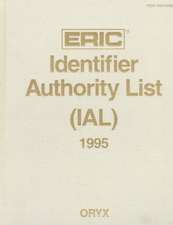 Eric Identifier Authority List (IAL) 1995