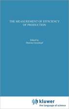 The Measurement of Efficiency of Production