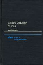 Electro-Diffusion of Ions