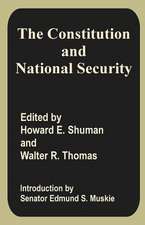 The Constitution and National Security