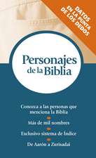 Personajes de la Biblia: Serie Referencias de bolsillo