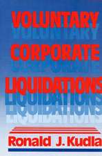 Voluntary Corporate Liquidations