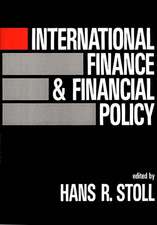 International Finance and Financial Policy