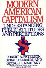 Modern American Capitalism: Understanding Public Attitudes and Perceptions