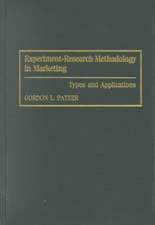 Experiment-Research Methodology in Marketing: Types and Applications