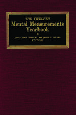 The Twelfth Mental Measurements Yearbook