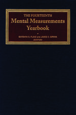 The Fourteenth Mental Measurements Yearbook