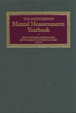 The Seventeenth Mental Measurements Yearbook