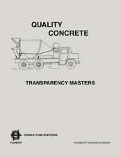 Quality Concrete - A Hobar Transparency Master Set