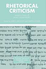 Rhetorical Criticism: Essays in Honor of James Muilenburg