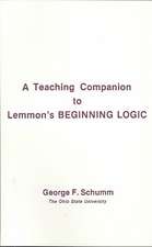 Companion To Lemmon's Beginning Logic