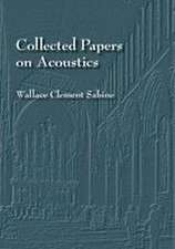 Collected Papers on Acoustics