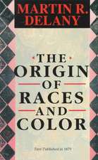 The Origin of Races and Color