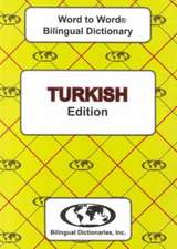 English-Turkish & Turkish-English Word-to-Word Dictionary