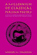 Millennium of Classical Persian Poetry: A Guide to Reading & understanding of Persian Poetry from the Tenth to the Twentieth Century