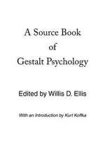 A Source Book of Gestalt Psychology