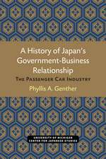 A History of Japan’s Government-Business Relationship