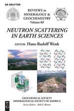 Neutron Scattering in Earth Sciences