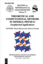 Theoretical and Computational Methods in Mineral Physics