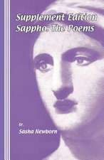 Supplement Edition: Sappho, the Poems