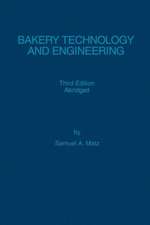 Bakery Technology and Engineering