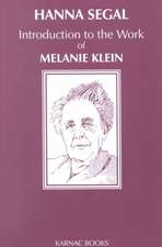 Introduction to the Work of Melanie Klein