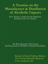 Manufacture & Distillation of Alcoholic Liquors by P.Duplais. the Most Important 19th Century Distilling Guide & the Bible of Absinthe Distillation. F