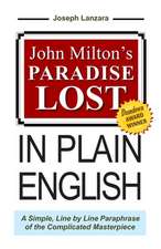 Milton, J: John Milton's Paradise Lost In Plain English