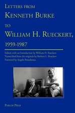 Letters from Kenneth Burke to William H. Rueckert, 1959-1987