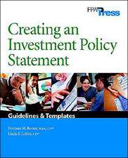 Creating an Investment Policy Statement